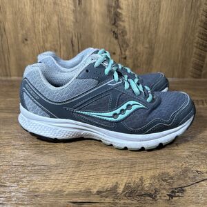 Saucony GRID COHESION 10 Womens Grey/Mint S15333-3 Running Shoes Sz 7